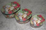 Luggage/Doll Hatbox Set of Three